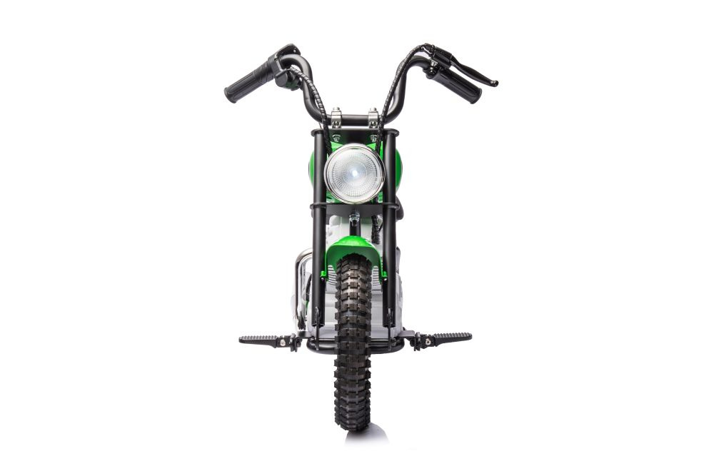 Akumuliatorinis motociklas a9902 36v žalias