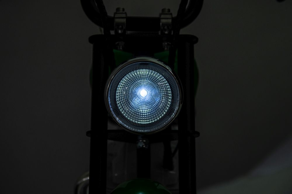 Akumuliatorinis motociklas a9902 36v žalias