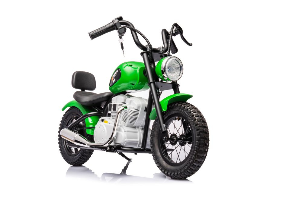 Akumuliatorinis motociklas a9902 36v žalias
