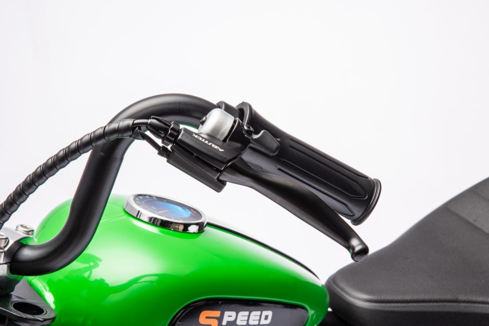 Akumuliatorinis motociklas a9902 36v žalias