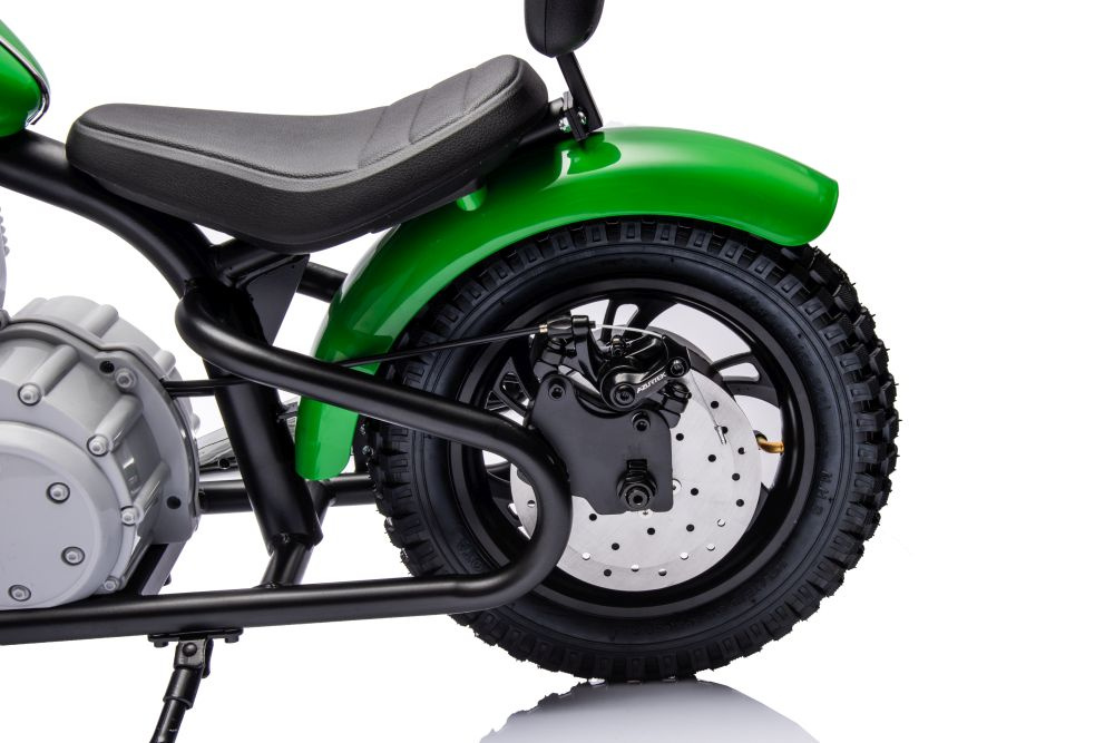 Akumuliatorinis motociklas a9902 36v žalias