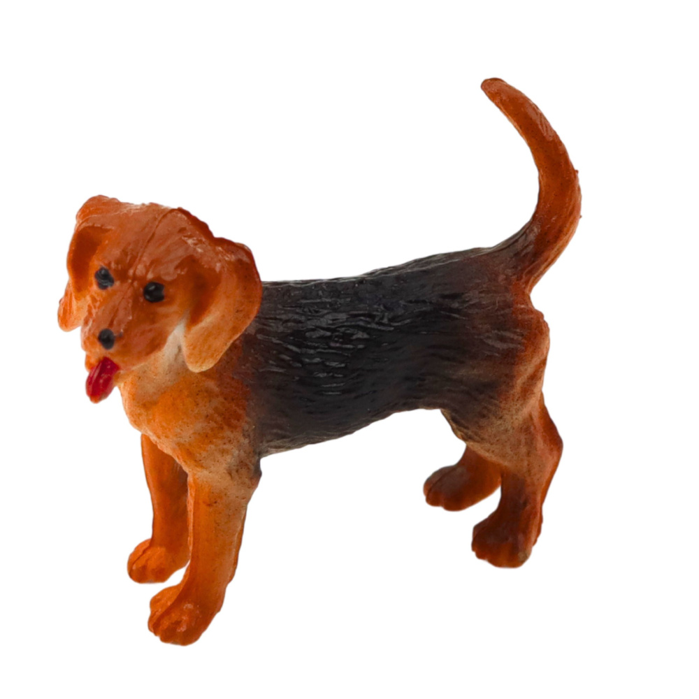 Realistiškų šunų figūrėlių rinkinys 4 cm, 6 vnt.