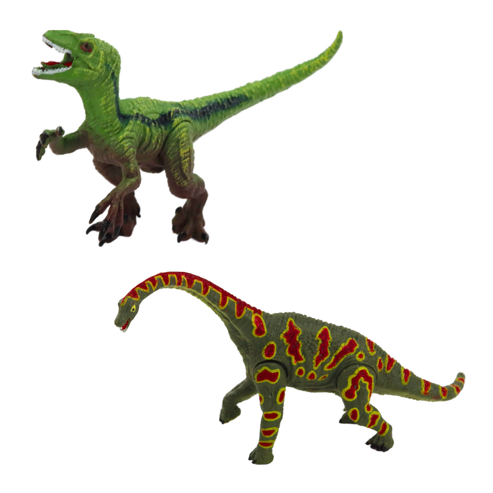 Judančių dinozaurų figūrėlių rinkinys, 4 vnt.