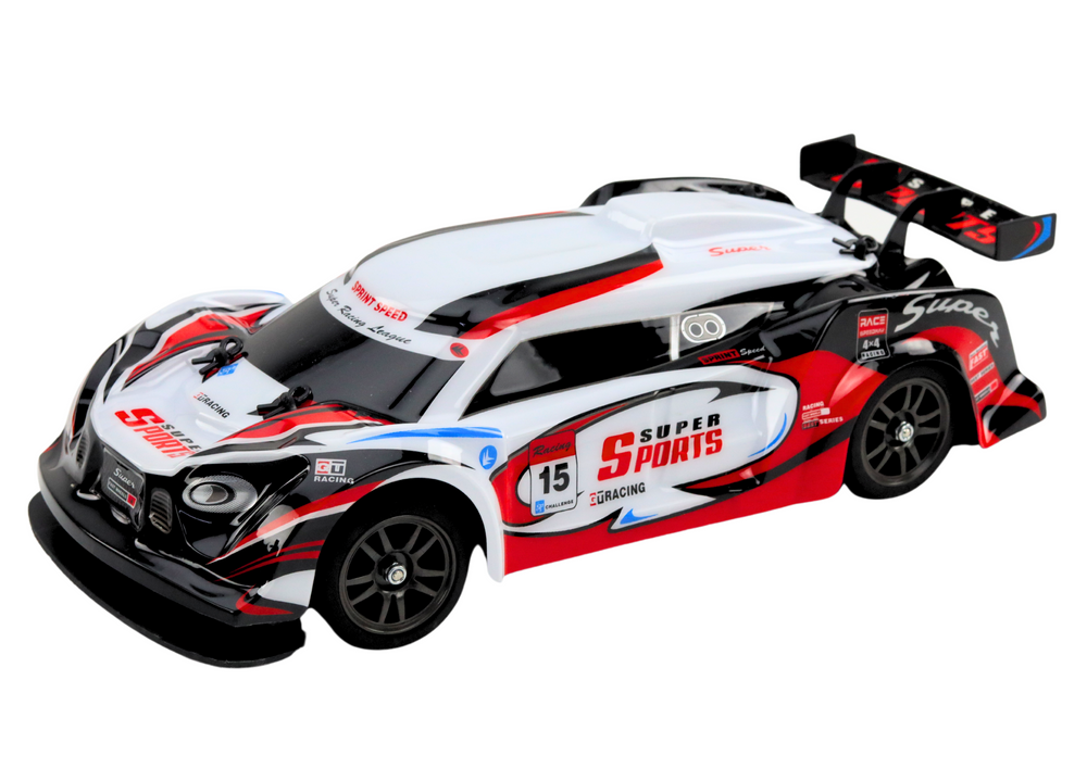 Rc sportinis automobilis 1:16 su keičiamais ratais