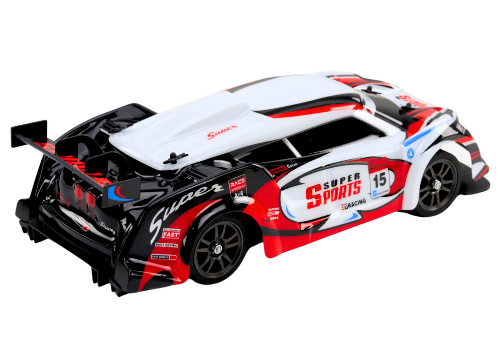 Rc sportinis automobilis 1:16 su keičiamais ratais