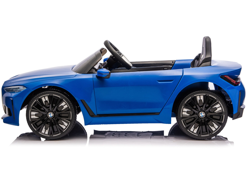 Vaikiškas elektrinis automobilis BMW i4 4x4 JE1009 mėlynas 3