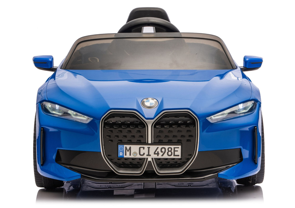 Vaikiškas elektrinis automobilis BMW i4 4x4 JE1009 mėlynas 2
