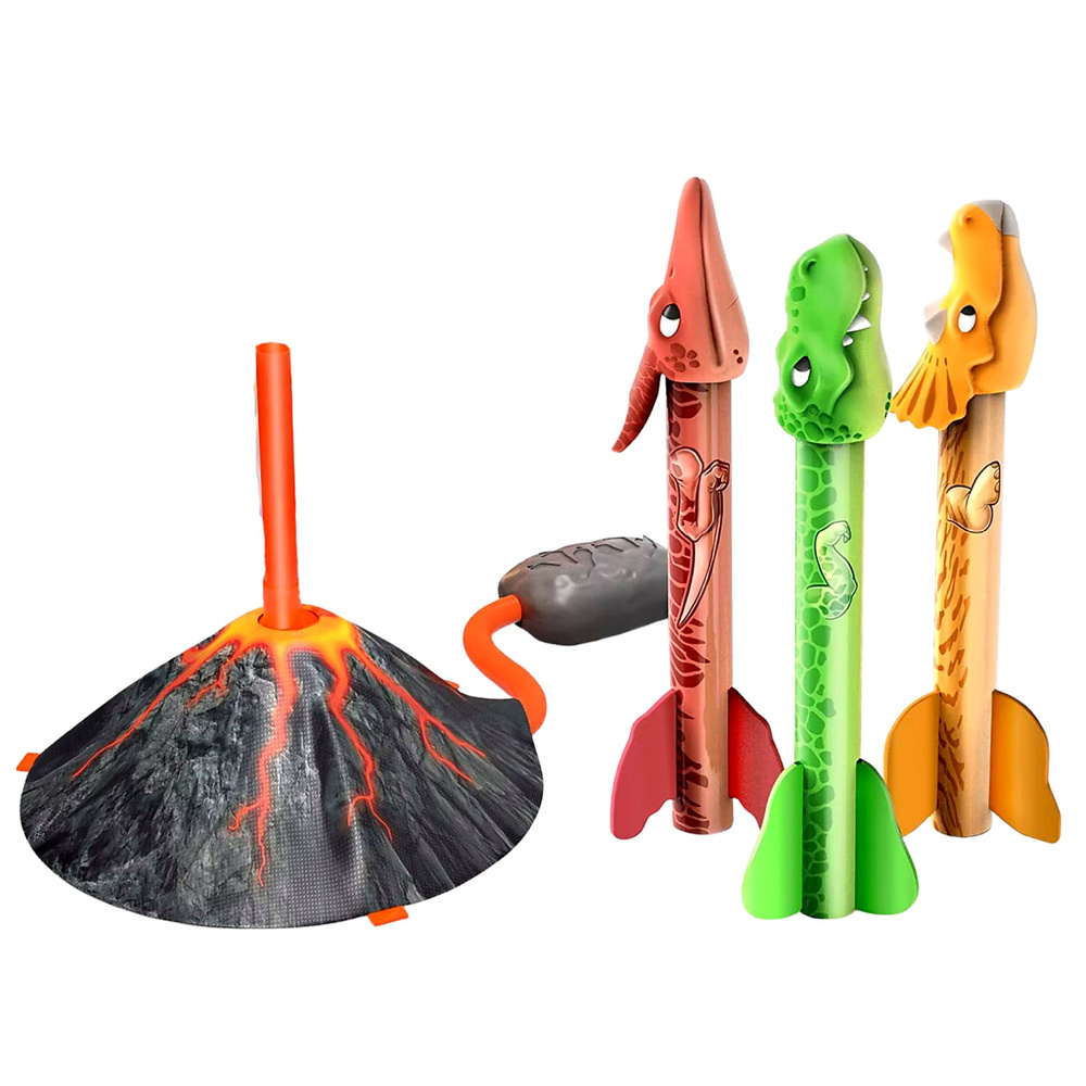 Žaislinis dinozaurų paleidėjas 22 cm