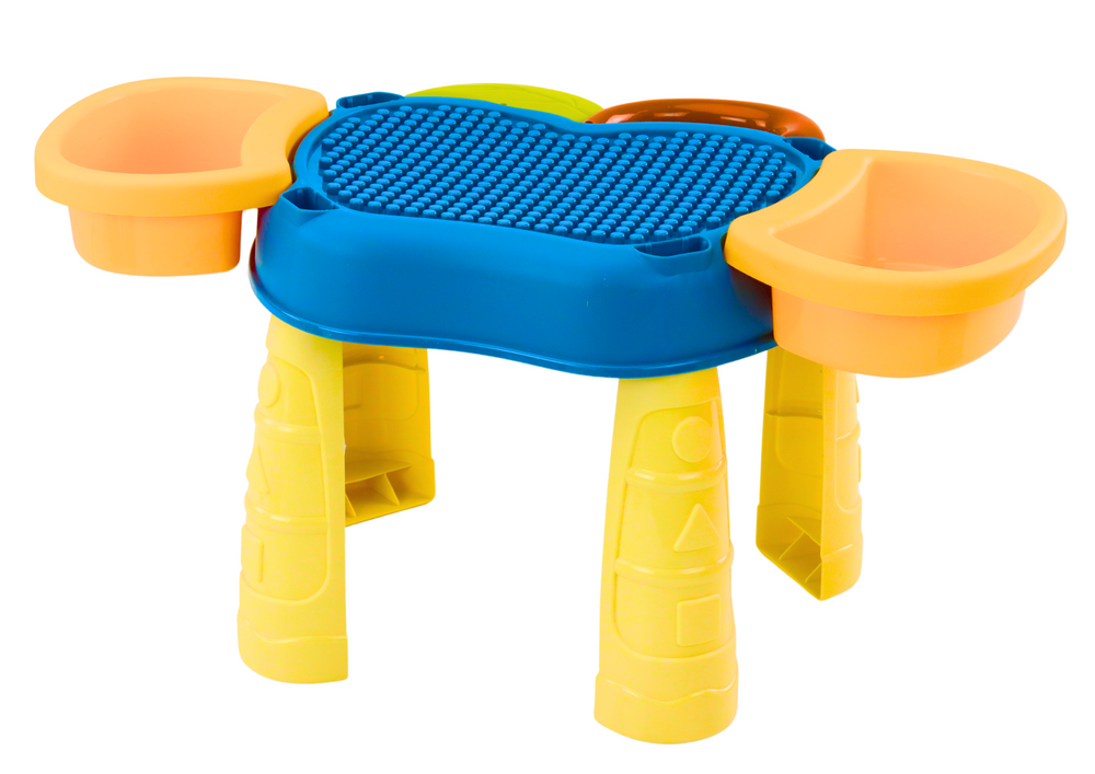 Daugiafunkcinis 4-in-1 stalas vaikams mėlynas