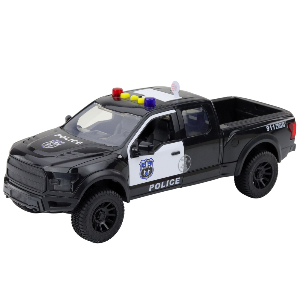 Policijos automobilis 1:12 su šviesos ir garso efektais