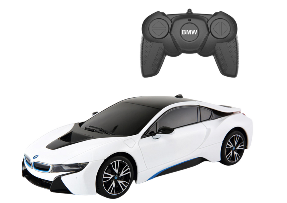 Nuotoliniu Būdu Valdomas Automobilis Bmw I8, Baltas, 1:18