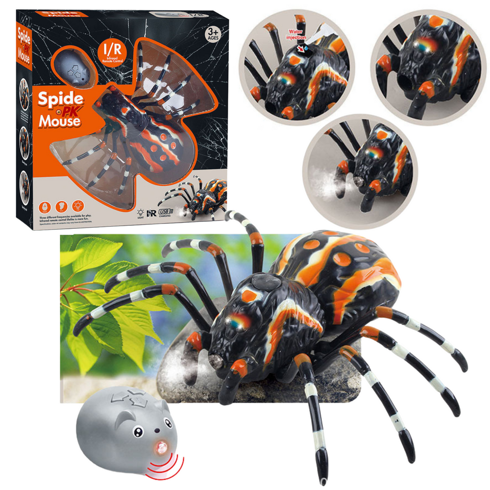 Nuotoliniu Būdu Valdomas Juodas Voras Tarantulas