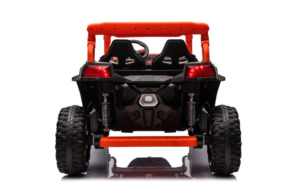 Elektromobilis vaikams buggy nel-913 orange 4x4 24v, oranžinis