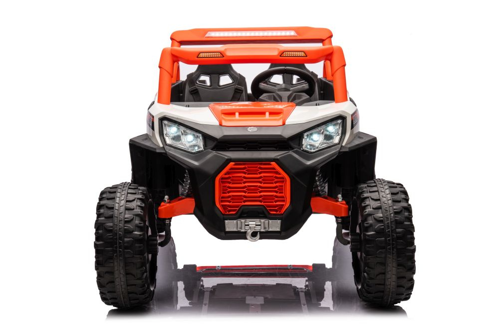 Elektromobilis vaikams buggy nel-913 orange 4x4 24v, oranžinis