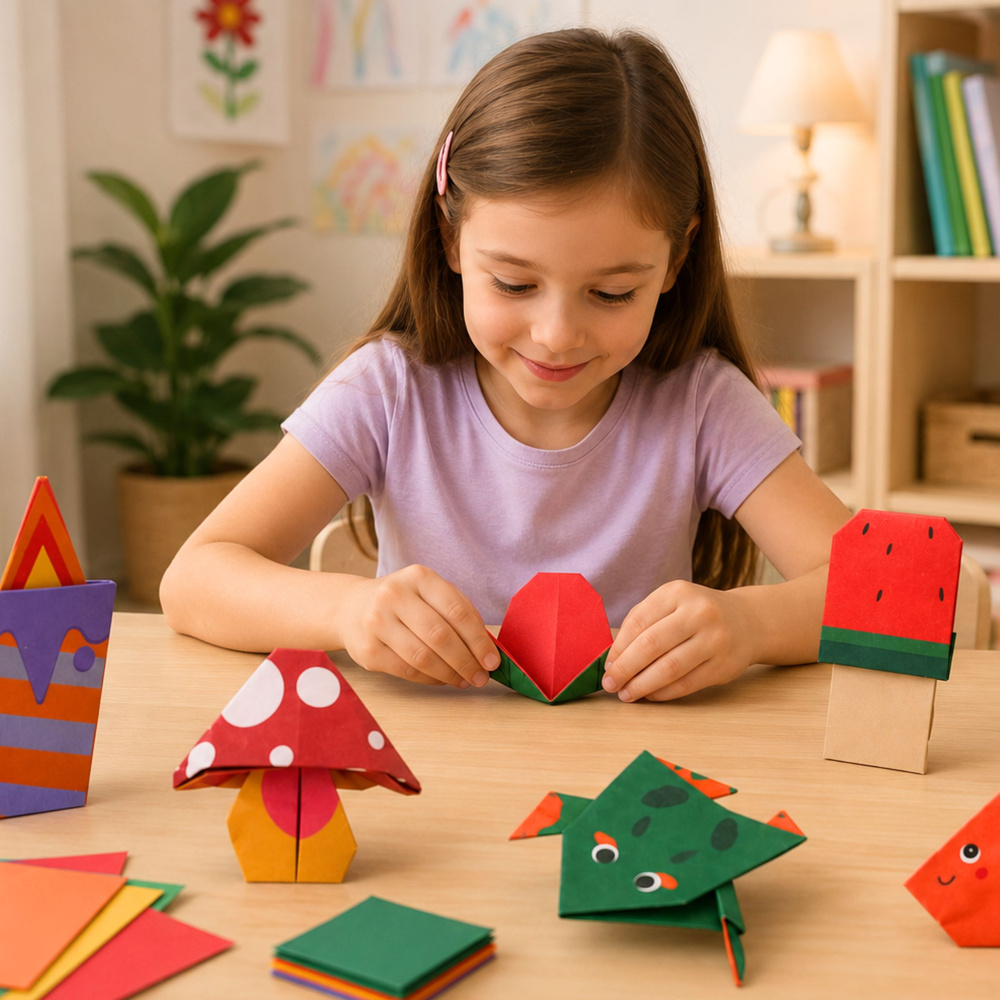 Origami sąsiuvinis spalvotas 30 lapų 3