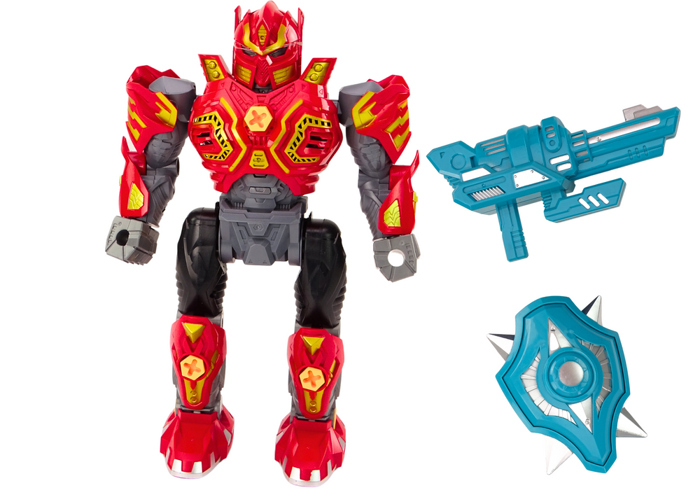 Roboto rinkinys raudonas