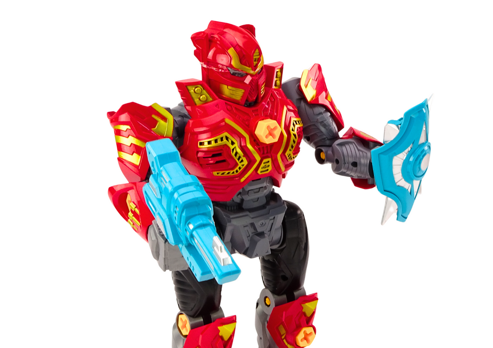 Roboto rinkinys raudonas