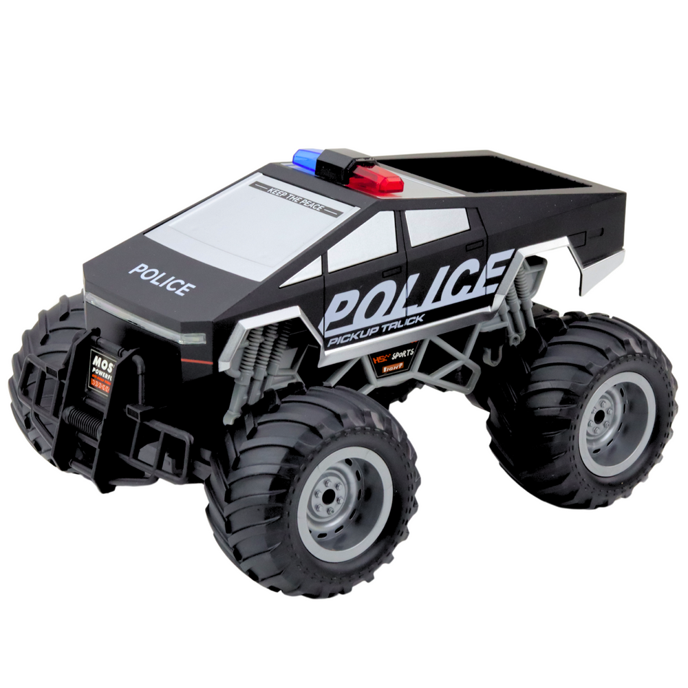 Nuotoliniu būdu valdomas policijos visureigis 1:16