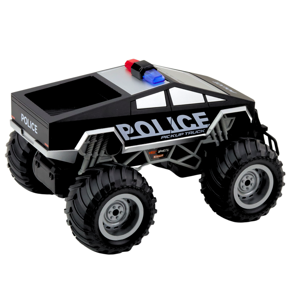 Nuotoliniu būdu valdomas policijos visureigis 1:16