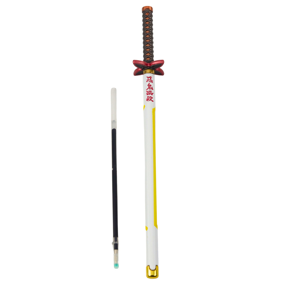 Metalinis katana stiliaus rašiklis, 19.5 cm