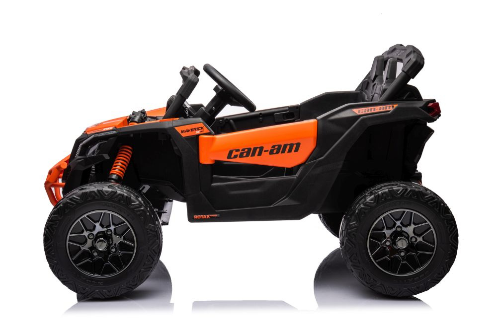 Akumuliatorinė vaikiška buggy can-am dk-ca003 oranžinė