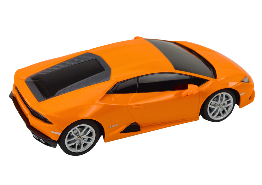 Nuotoliniu būdu valdomas automobilis lamborghini huracan 1:24, oranžinis