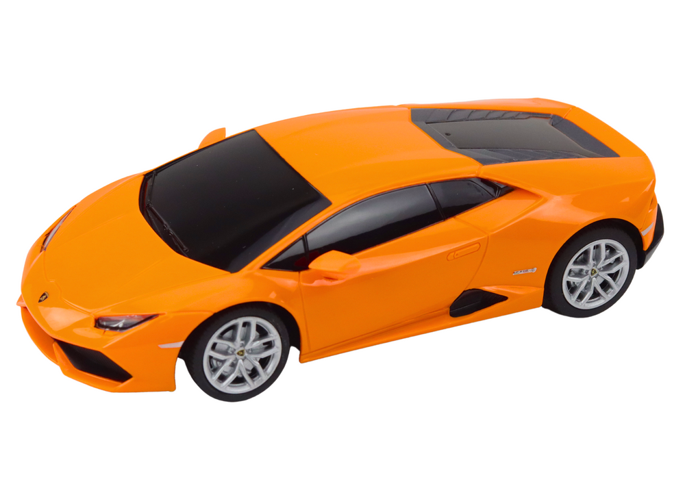 Nuotoliniu būdu valdomas automobilis lamborghini huracan 1:24, oranžinis