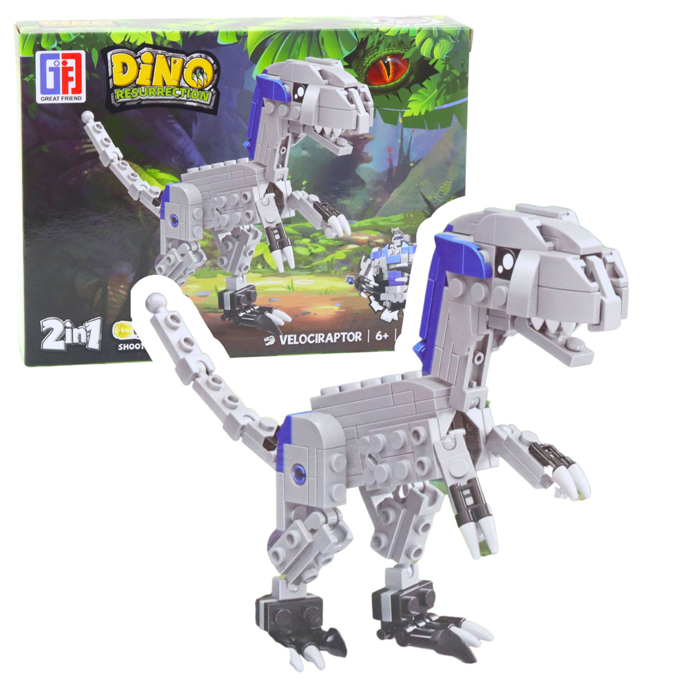 Konstruktorius Dinozauras-Robotas 2 viename 148-175 det. 3