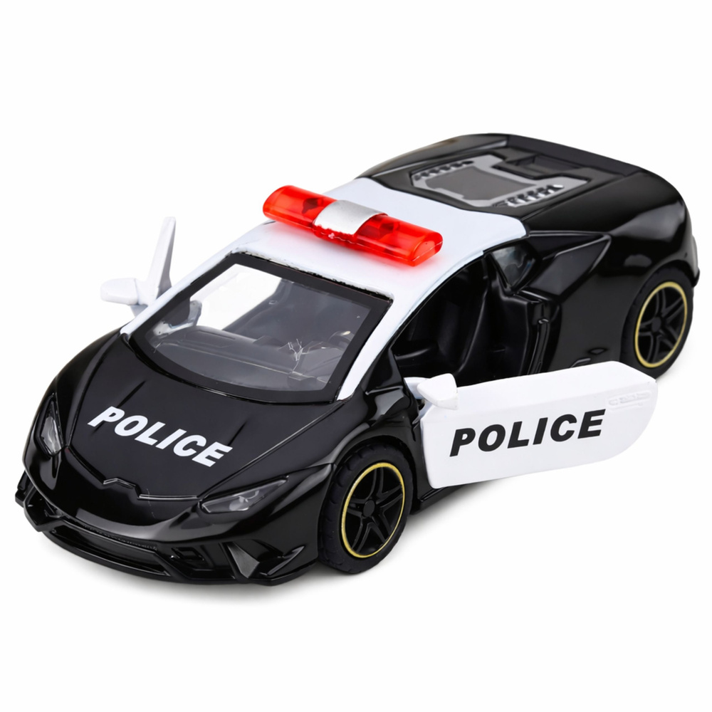 Policijos automobilis 10,5 x 5 x 3,5 cm 3