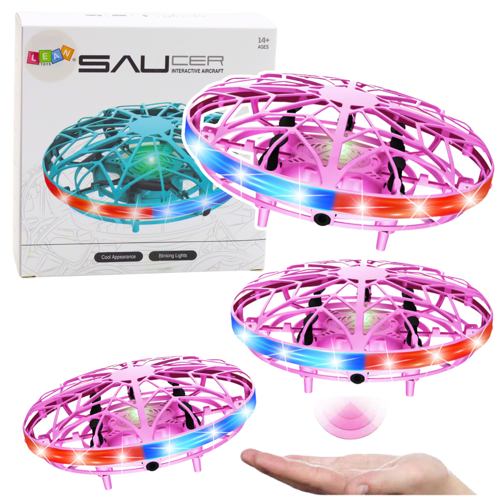 Ranka Valdomas Ufo Dronas – Rožinis