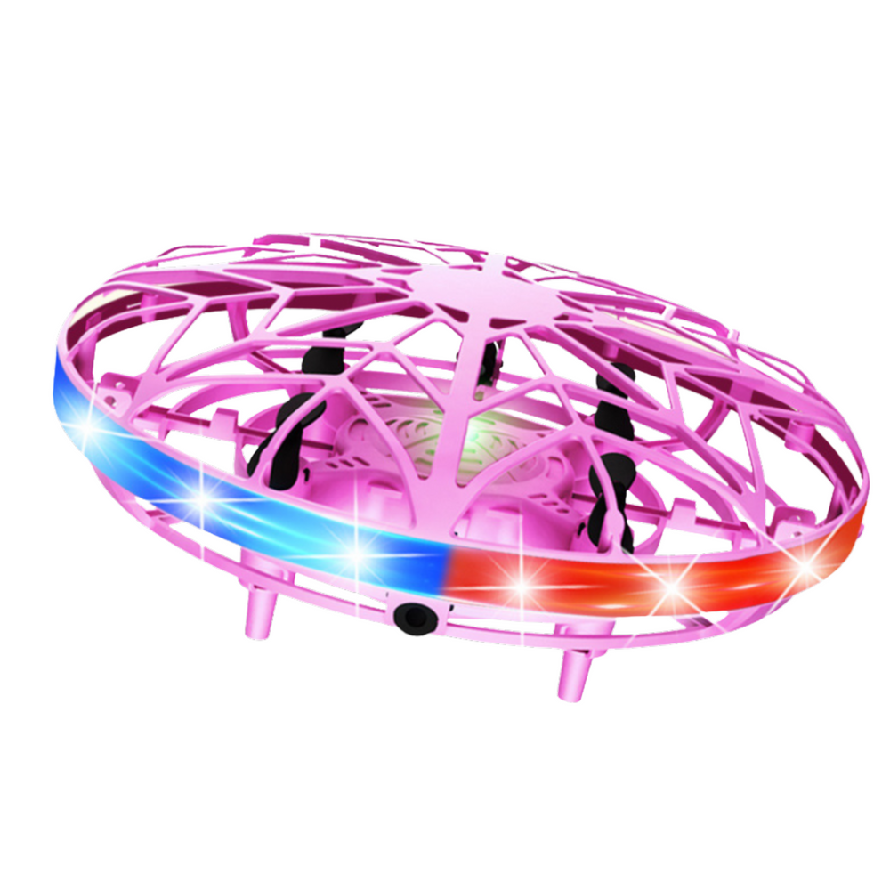 Ranka valdomas ufo dronas – rožinis