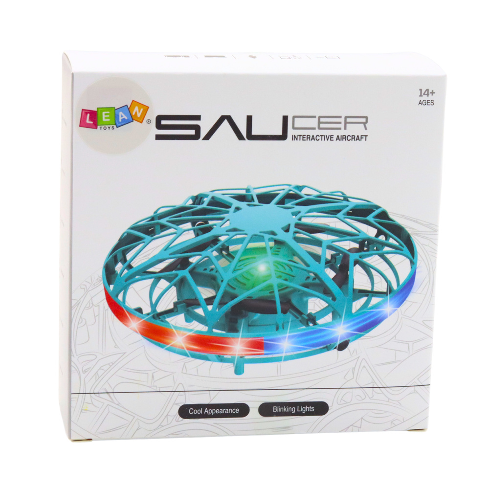 Ranka valdomas ufo dronas – rožinis