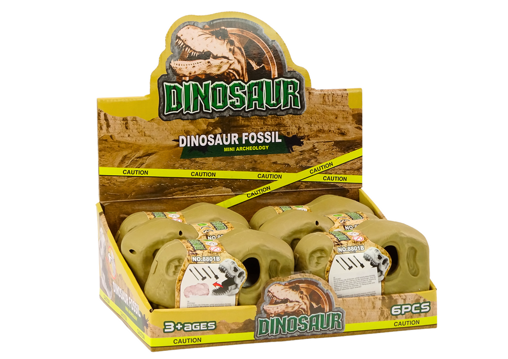 Archeologinis dinozaurų fosilijų rinkinio rinkinys