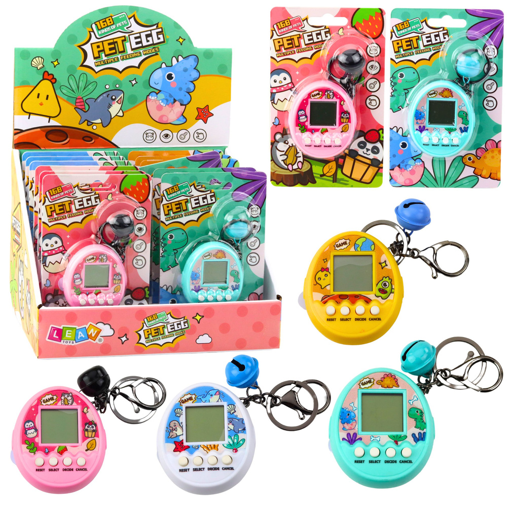 Elektroninis žaidimas tamagotchi kiaušinis su pakabuku