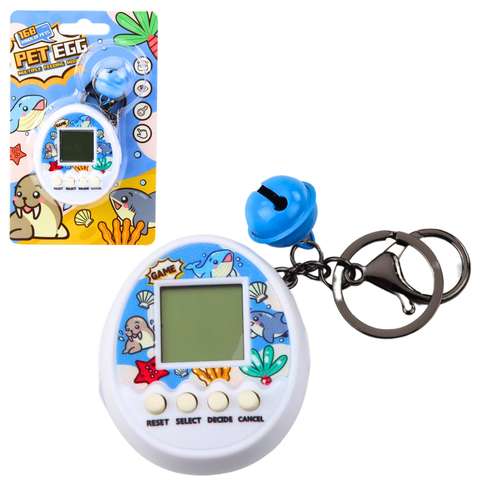 Elektroninis žaidimas tamagotchi kiaušinis su pakabuku