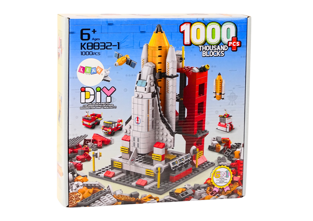 Konstrukcija brick 6in1, 1000 vnt