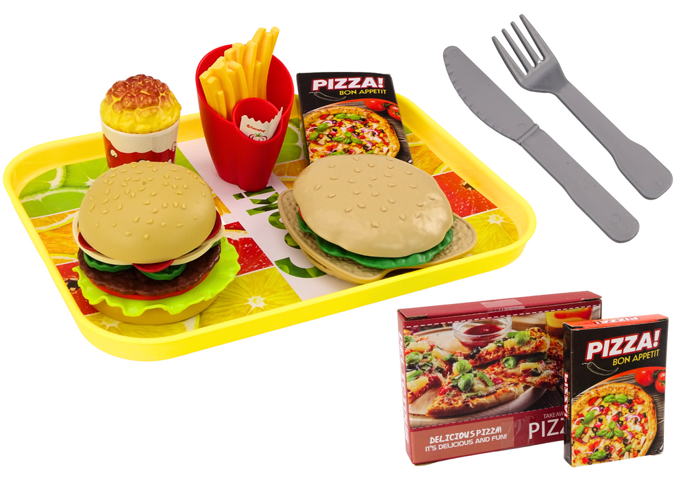 Žaislinis maisto rinkinys leantoys, 24 vnt.