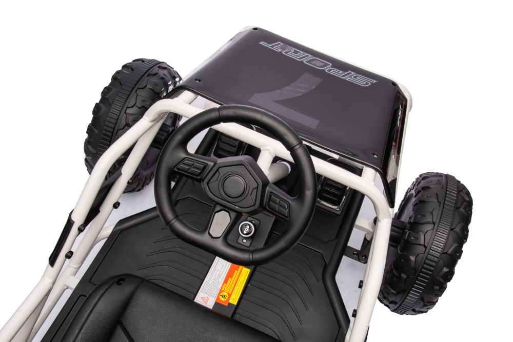 Akumuliatorinis buggy a8812 juodas 24v
