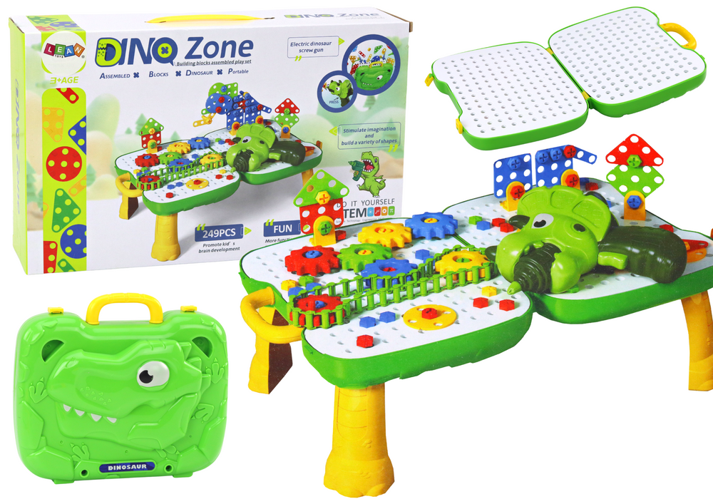 Konstruktorius su žaisliniu grąžtu lean toys, 249 d.