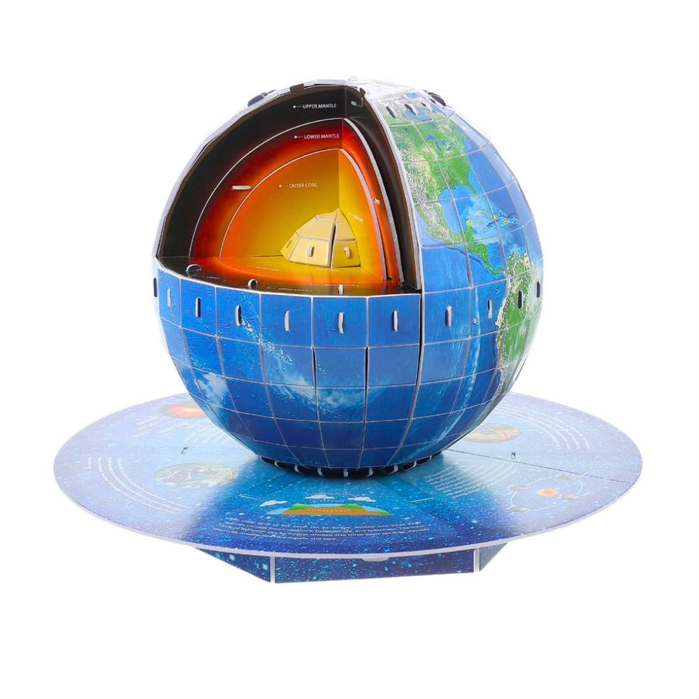 3D Žemės planetos dėlionė 50pcs
