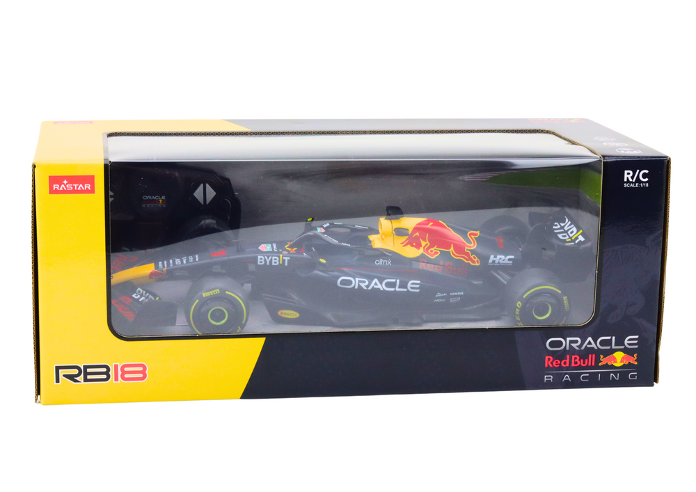 Nuotoliniu būdu valdomas red bull racing rb18 modelis 1:18