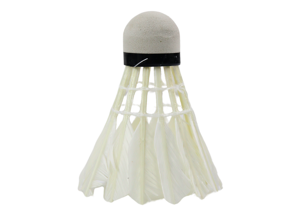 Badmintono skrajukai Shuttlecocks, 3 vnt, balti