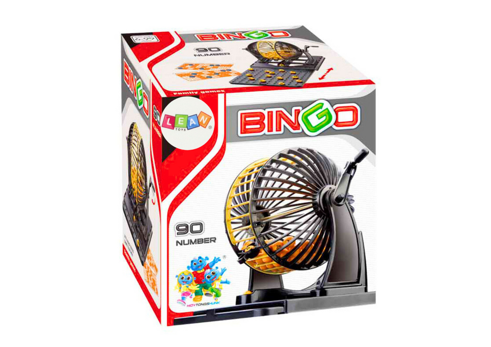 Šeimos bingo loto žaidimo mašina