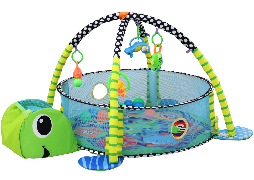 Kilimėlis kūdikiams lean toys 3in1 vėžlys 1