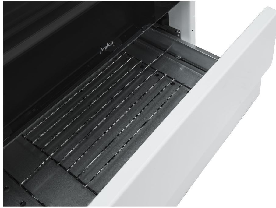Elektrinė viryklė amica 510ge3.33zpq (w)