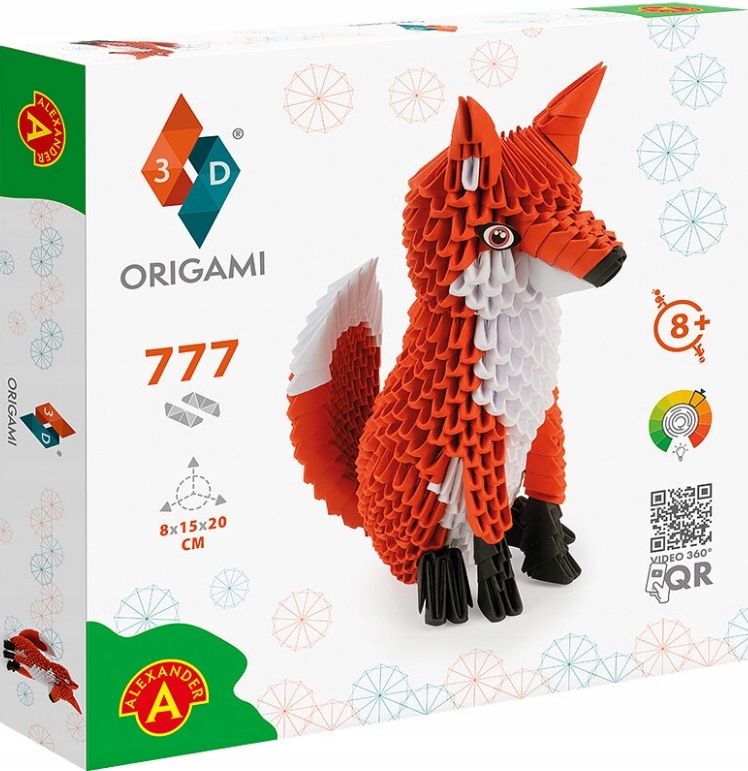 3D origami Alexander, Lapė