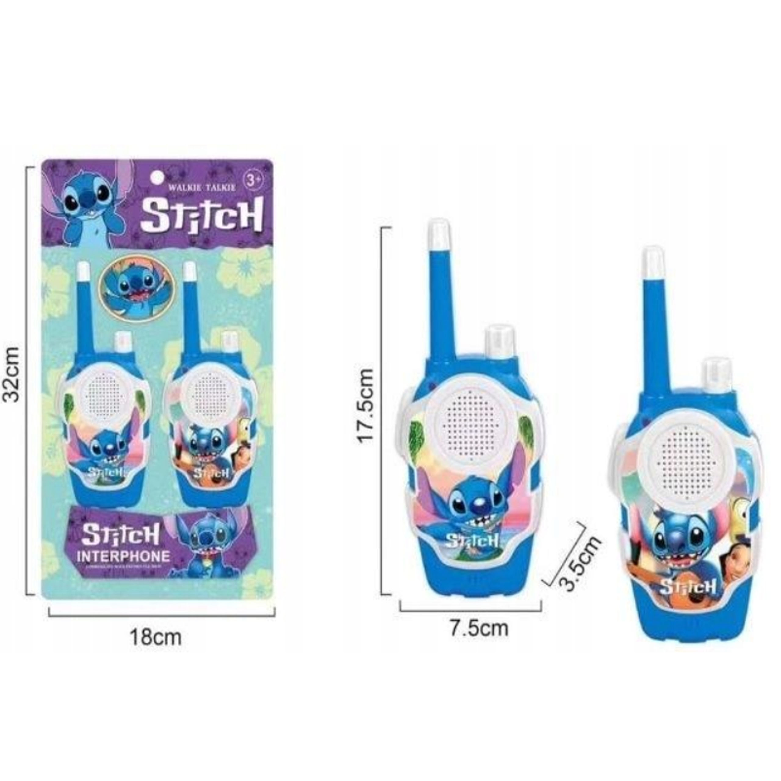 Lilo & stitch Racijos vaikams 2 vnt.