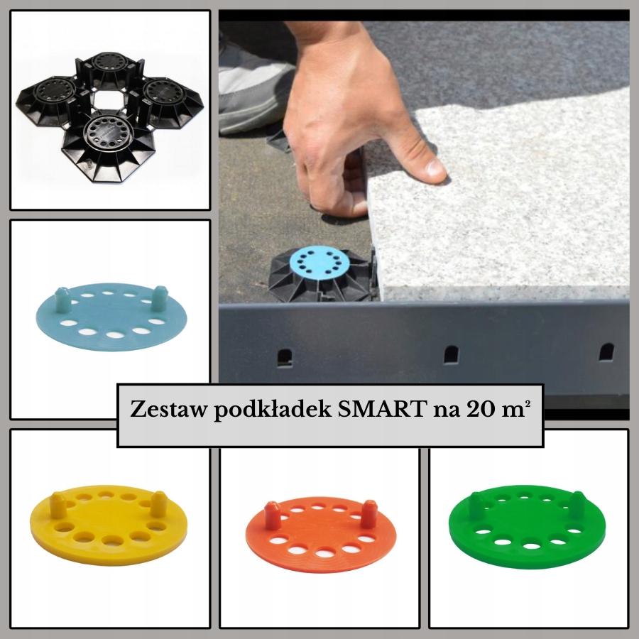Renoplast terasos trinkelių komplektas SMART, 20 m2