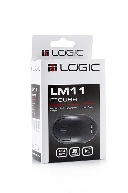 Laidinė pelė logic lm-11, juoda