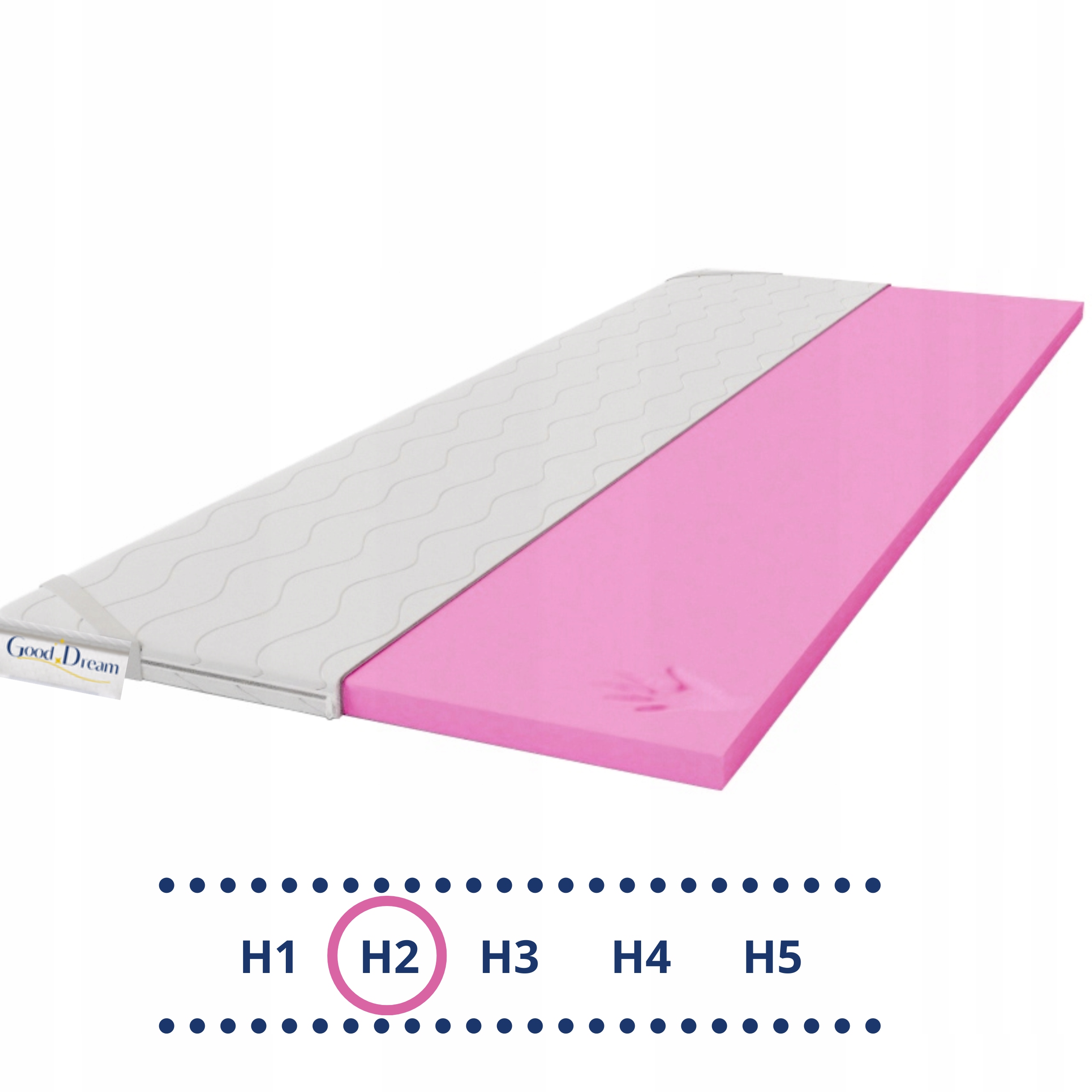 Topper antčiužinis 90x200 porolonas 5cm h2
